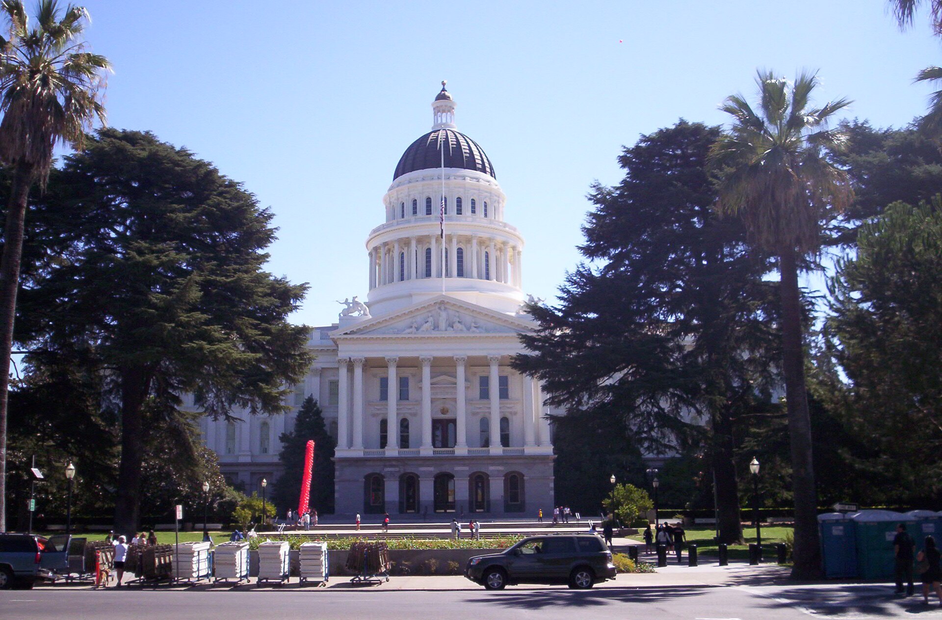 California State Capitol building in Sacramento